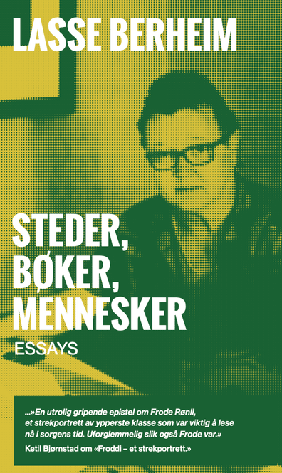 Hovedbilde Steder, Bøker, Mennesker - ESSAYS